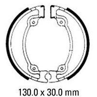 Ferodo FSB709 - Rear Brake Shoes HONDA XL 250/500/600 (81-94)