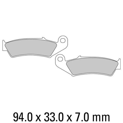 Ferodo Platinum Pads - Model No FDB495 - Suits Honda / Honda ATV